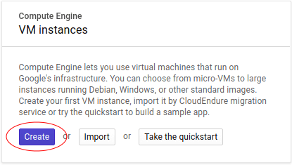 Create Compute Engine Google Cloud Platform