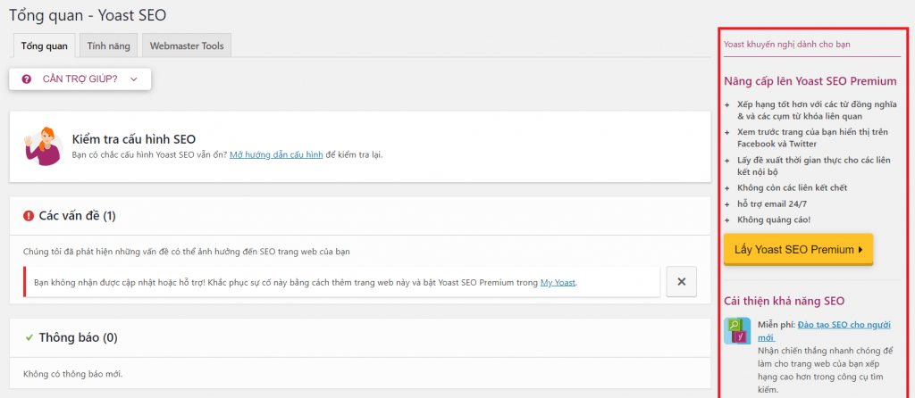 Remove Ads Yoast SEO Premium