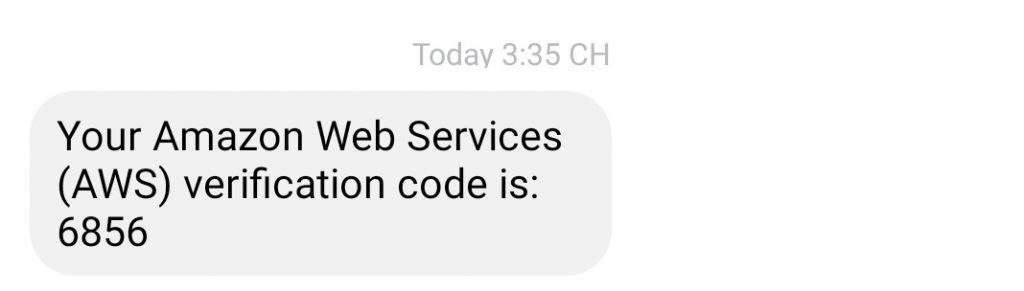 Amazon SMS