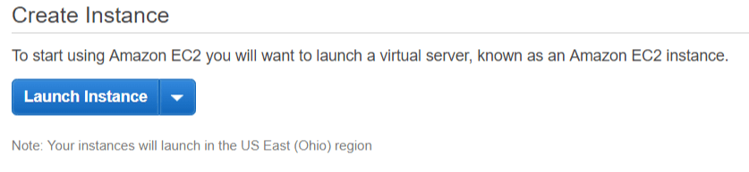 EC2 Management Console