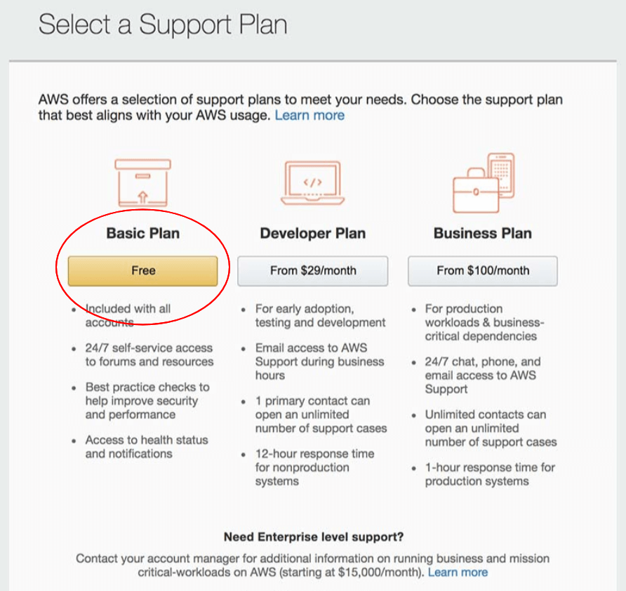 Select Plan