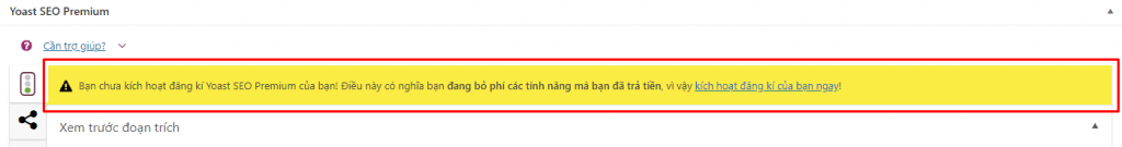 remove thong bao yoast seo premium