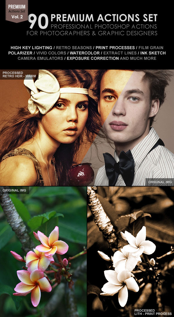 photoshop premium action set