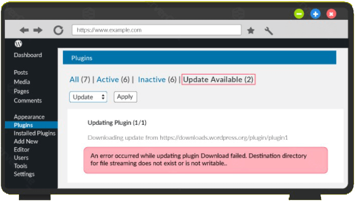 Fix lỗi "Destination directory for file streaming does not exist or is not writable" 21 Destination directory for file streaming does not exist or is not writable