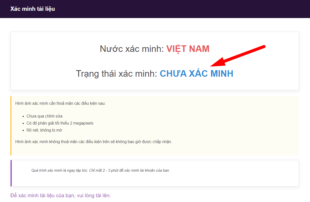 xac minh tai lieu remitano 2