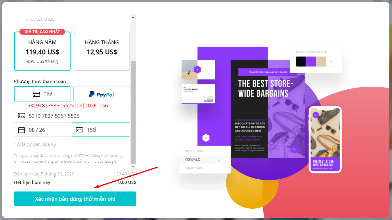 Hướng dẫn tạo Tài khoản Canva Pro miễn phí 3