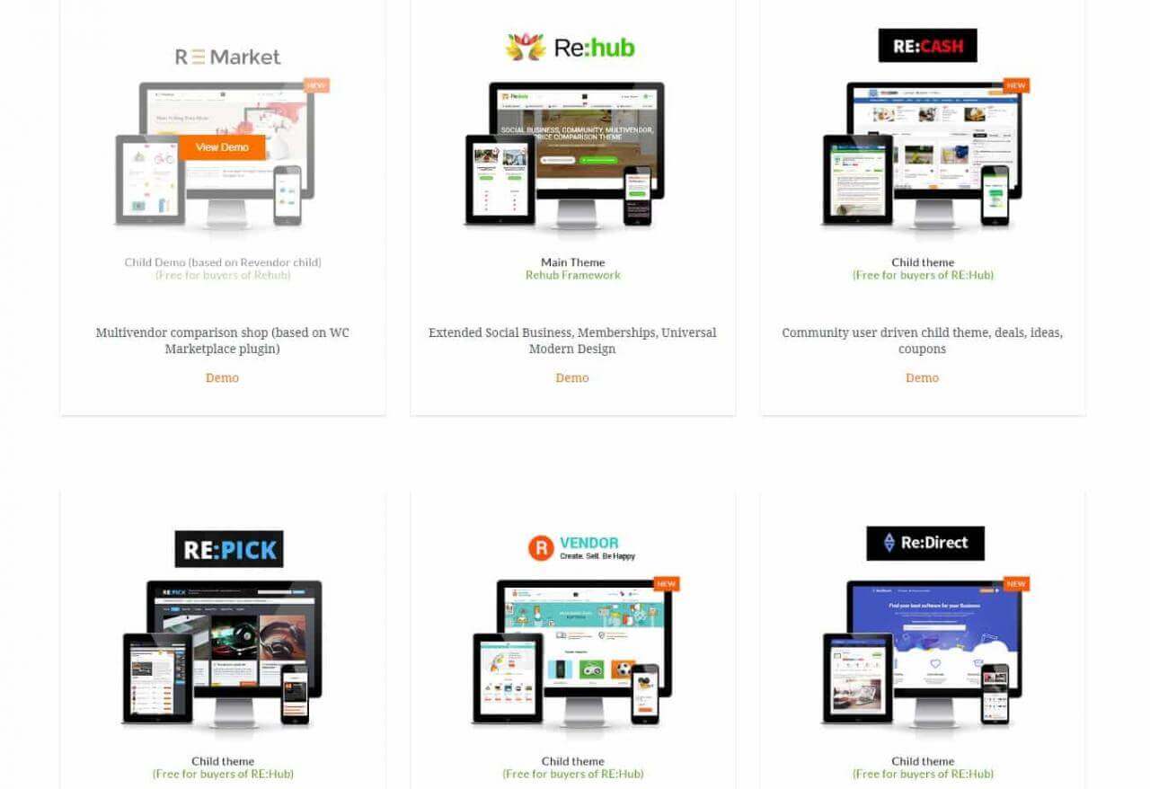 Share Theme REHub bản quyền Full Package update mới nhất 2025