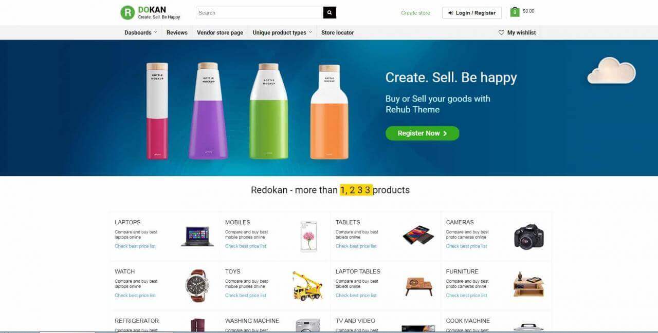 Share Theme REHub bản quyền Full Package update mới nhất 2025