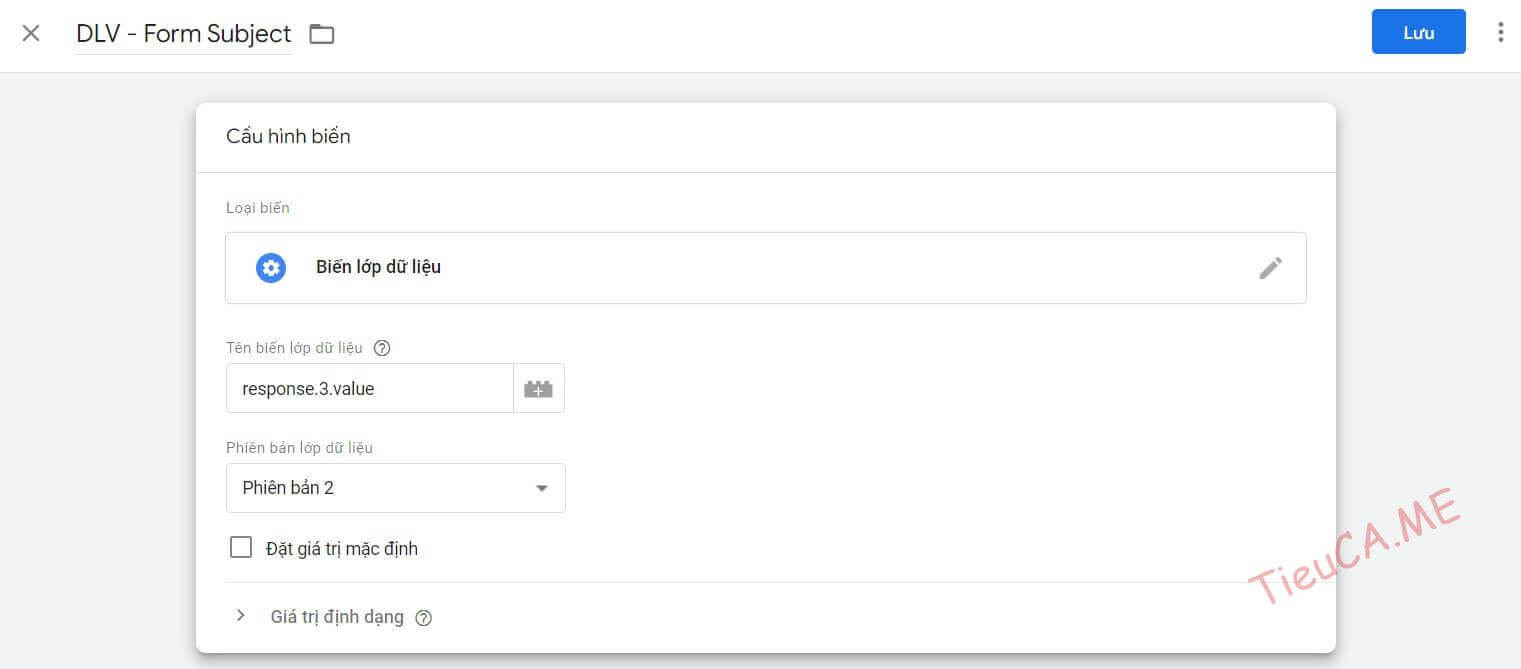 dlv form subject