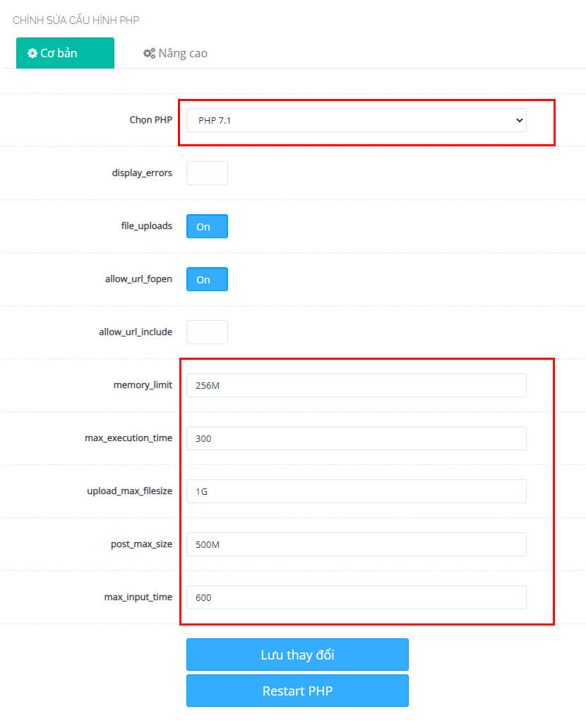 Hướng dẫn Fix lỗi không upload được file trong CyberPanel