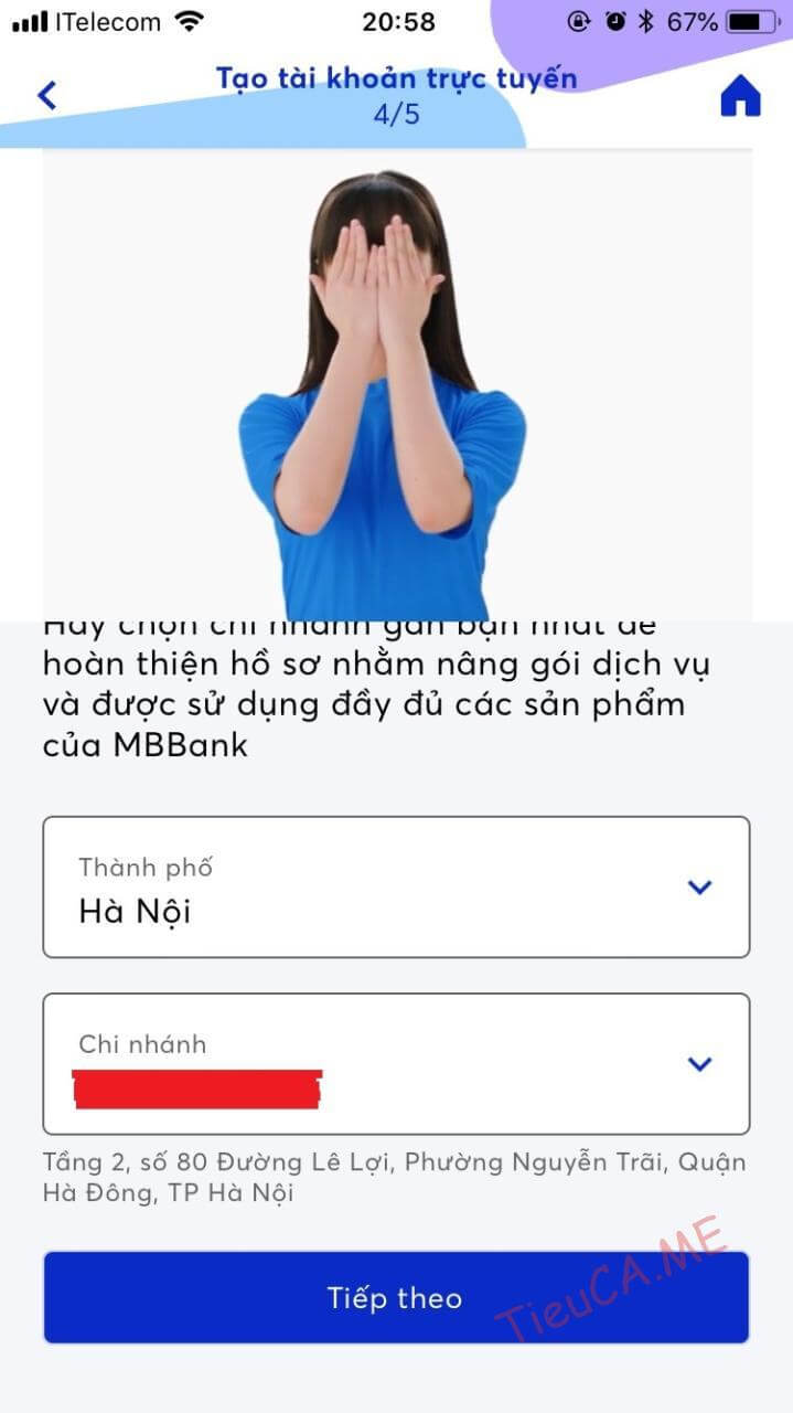 Hướng dẫn đăng ký tài khoản số đẹp MBBank miễn phí