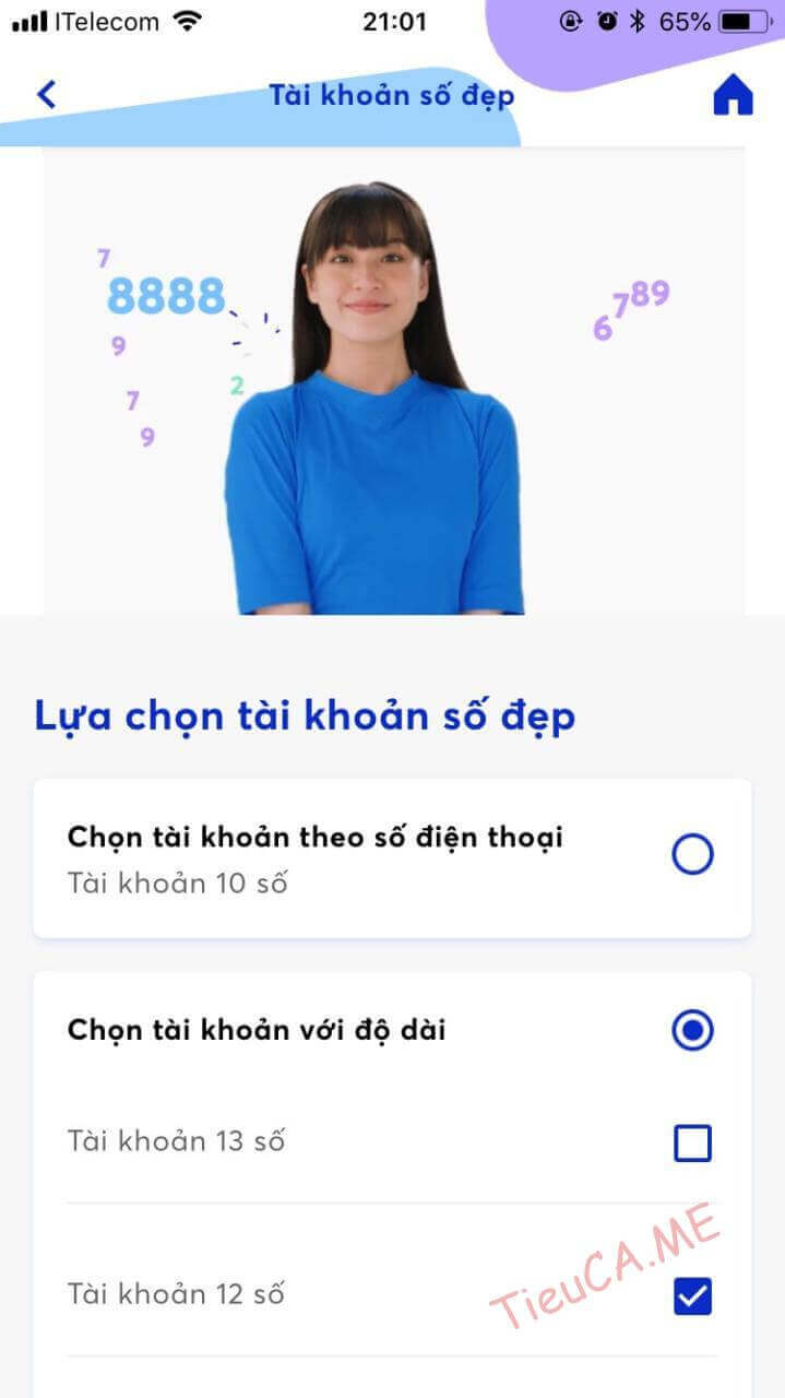 Hướng dẫn đăng ký tài khoản số đẹp MBBank miễn phí