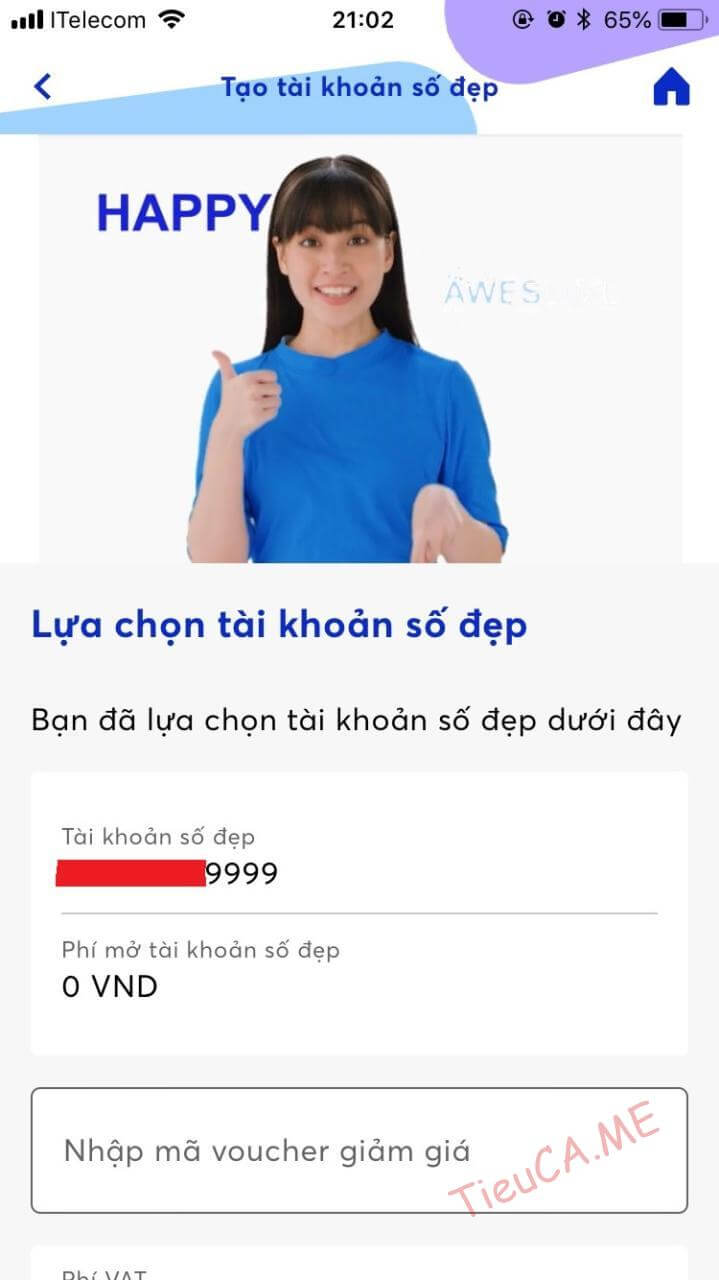 Hướng dẫn đăng ký tài khoản số đẹp MBBank miễn phí