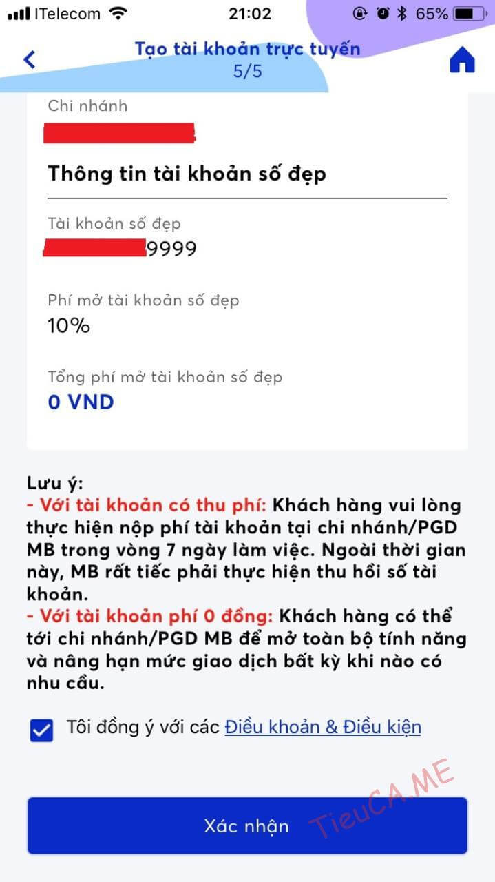 Hướng dẫn đăng ký tài khoản số đẹp MBBank miễn phí