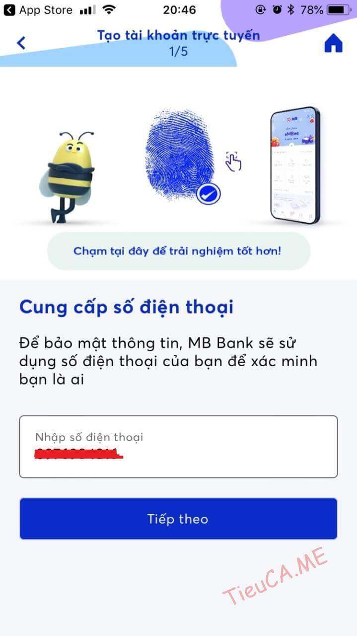 Hướng dẫn đăng ký tài khoản số đẹp MBBank miễn phí